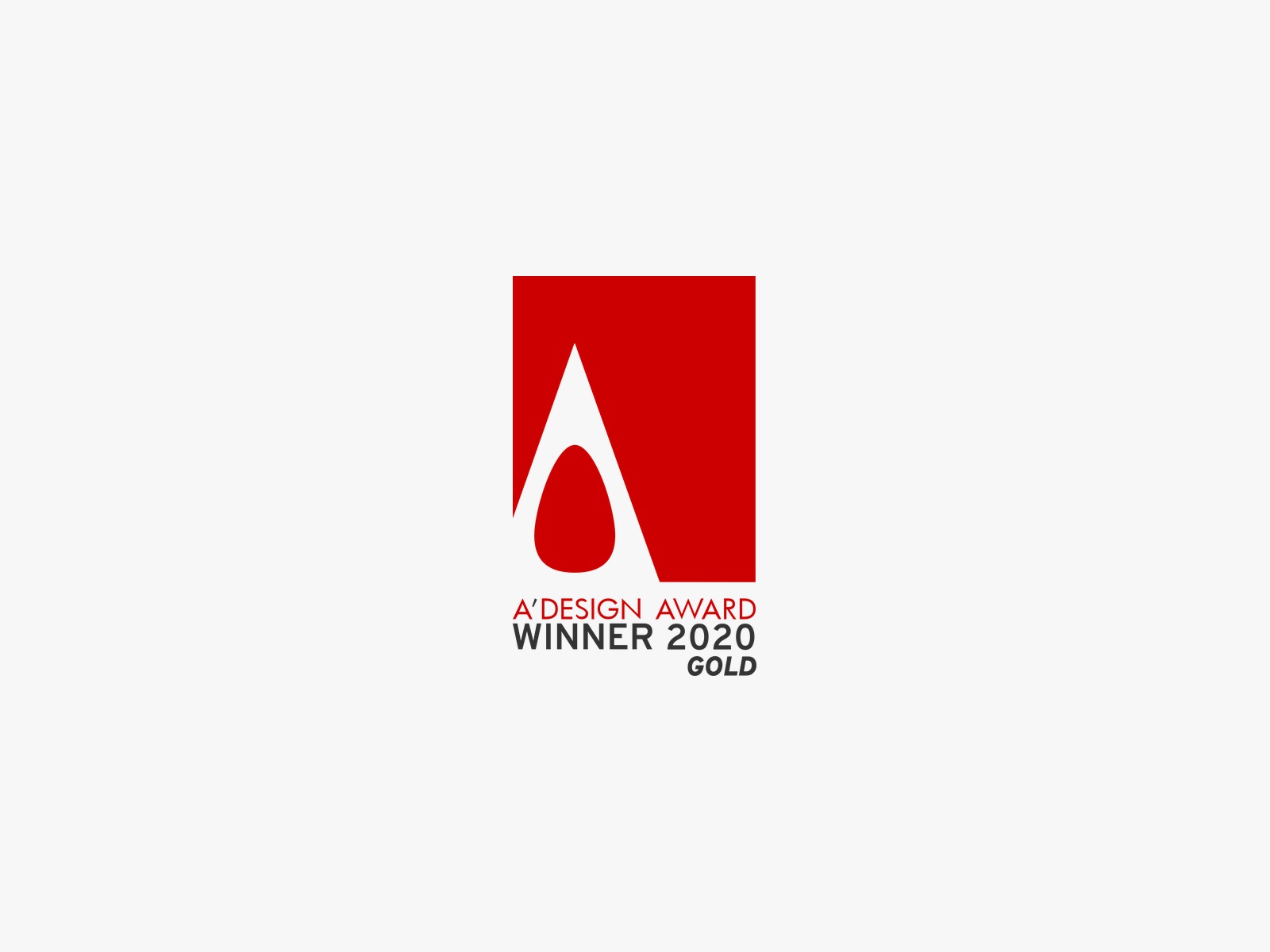 A' Design Award 2020 Gold seal