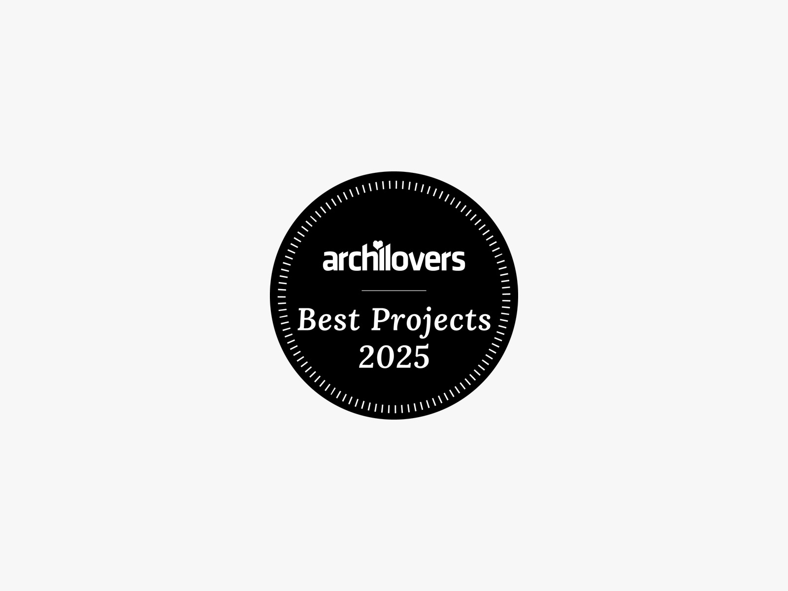 Archilovers Best Projects 2025 seal