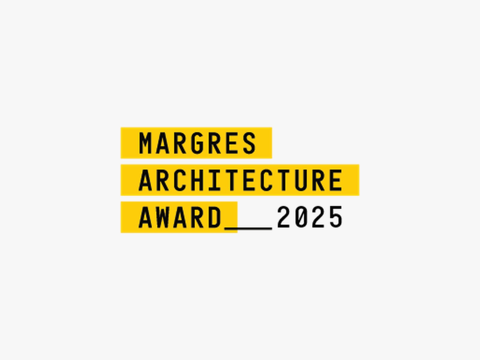 Margres Architecture Award 2025 seal