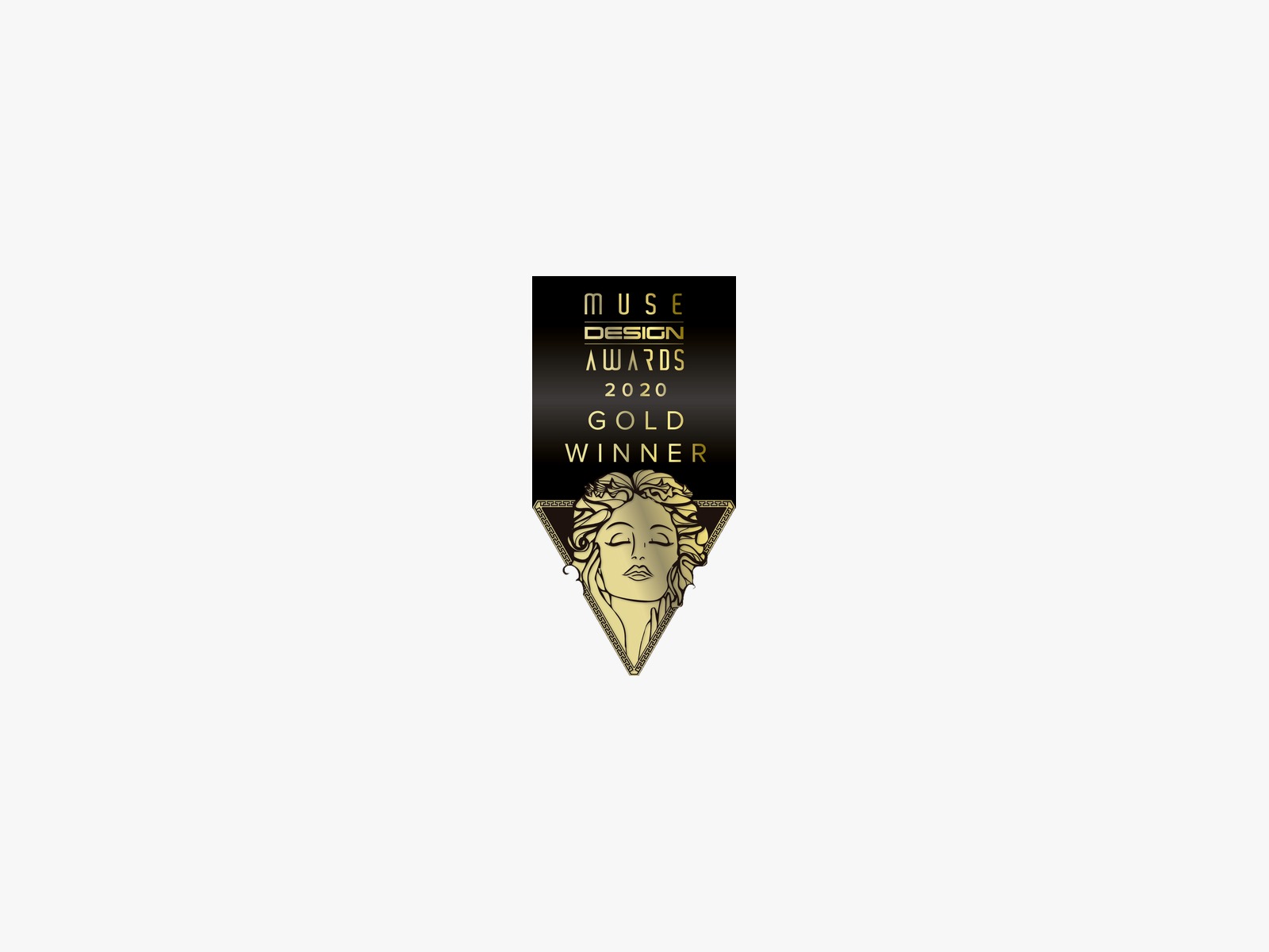 MUSE Design Awards 2020 Gold Winner seal