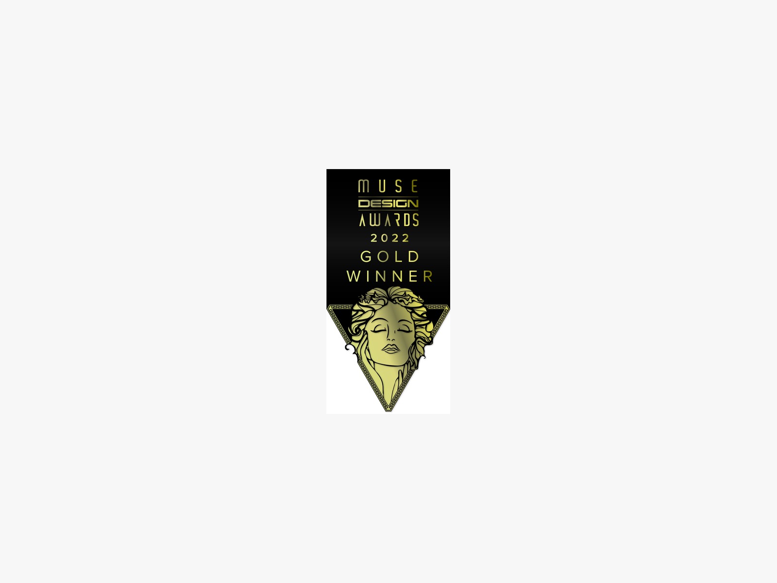 MUSE Design Awards 2022 Gold Winner seal