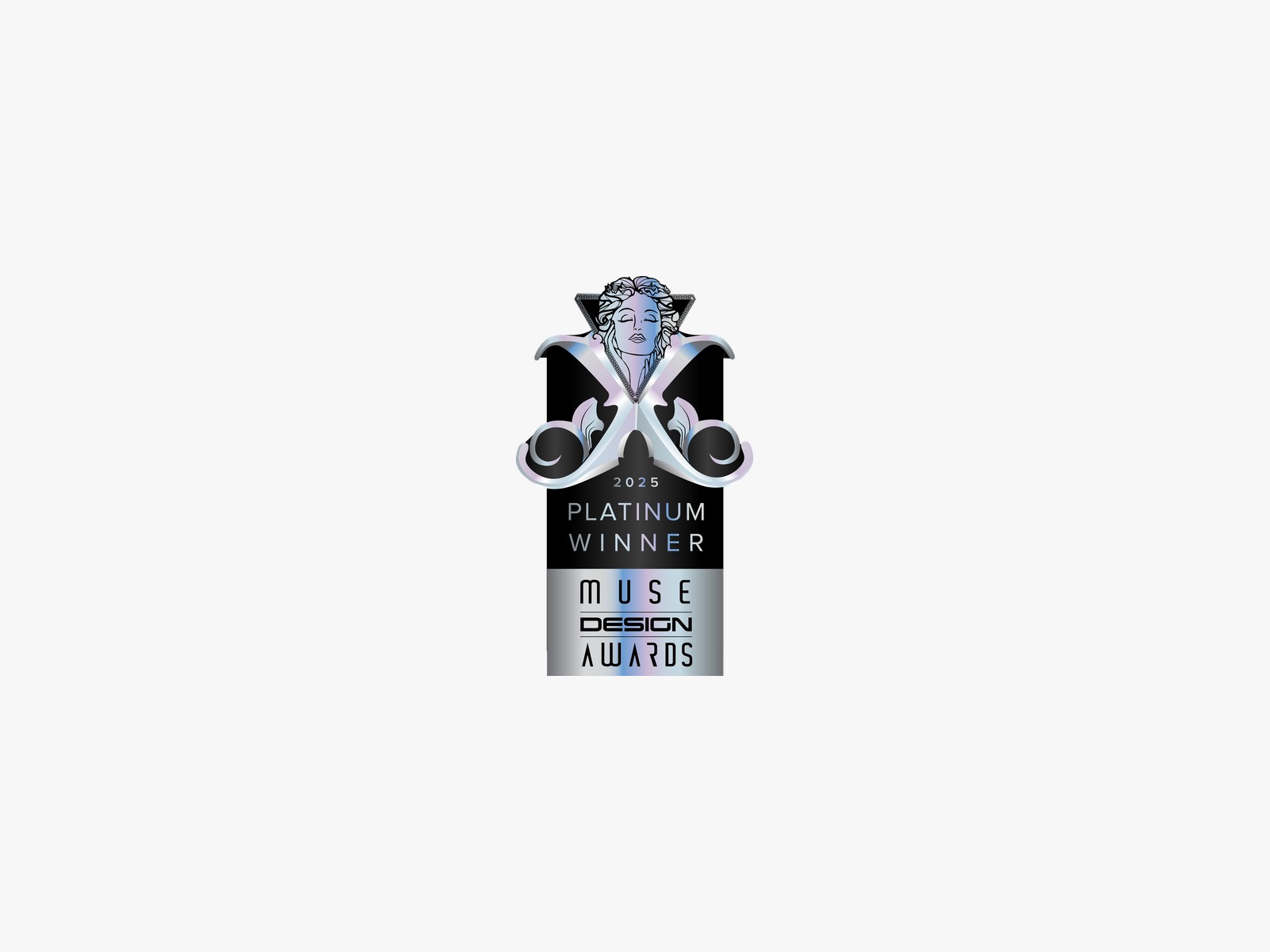 MUSE Design Awards 2025 Platinum Winner seal